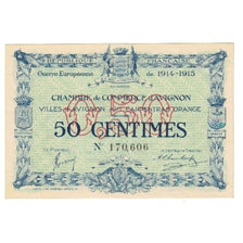 France, Avignon, 50 Centimes, 1915, EF(40-45), Pirot:18-1