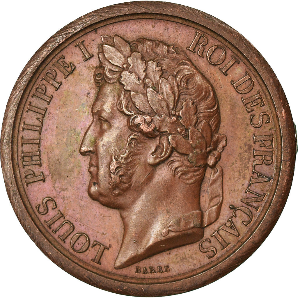 Francja, Medal, Louis Philippe Ier, l'Armée au Duc d'Orléans, 1842, Barre