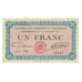 France, Chambéry, 1 Franc, 1916, AU(55-58), Pirot:44-14