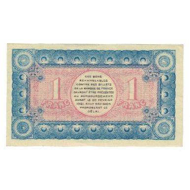 France, Chambéry, 1 Franc, 1916, AU(55-58), Pirot:44-14