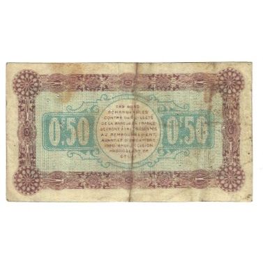France, Nevers, 50 Centimes, 1915, Chambre de Commerce, VF(20-25), Pirot:90-5