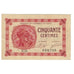 France, Paris, 50 Centimes, 1920, EF(40-45), Pirot:97-10