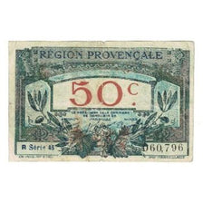 Francia, 50 Centimes, PIROT 102-9, 1922, 1922-12-31, La Région Provençale, BC+