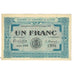 France, Nevers, 1 Franc, 1915, AU(50-53), Pirot:90-7