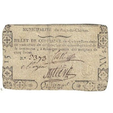 France, 15 Sols, Undated (1791-92), PONT-DU-CHATEAU, VF(20-25)