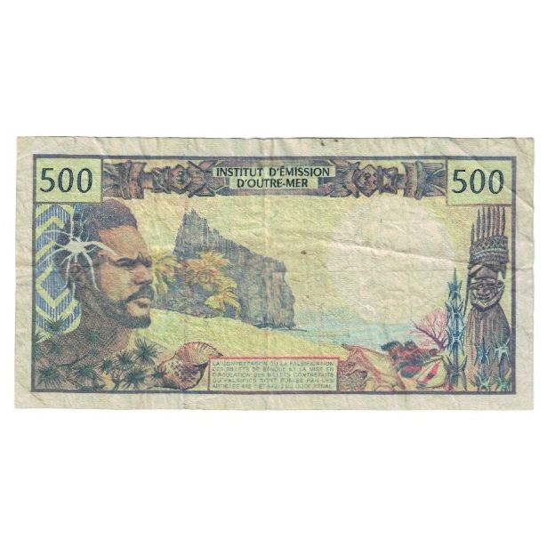 Banknote, New Caledonia, 500 Francs, NOUMÉA, KM:60a, VF(20-25)