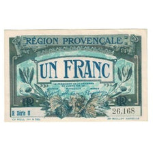 France, Région Provençale, 1 Franc, Chambre de commerce / Région Provençale