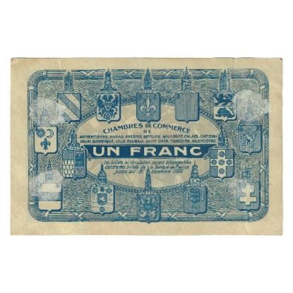 France, NORD-PAS DE CALAIS, 1 Franc, TTB, Pirot:94-5