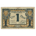France, Nice, 1 Franc, 1917, VF(20-25), Pirot:91-5