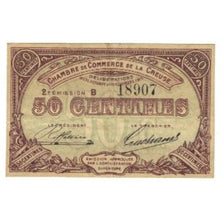 France, Guéret & Aubusson., 50 Centimes, 1915, Chambre de Commerce, EF(40-45)
