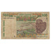 Banknote, West African States, 500 Francs, 1991, KM:710Ka, VF(20-25)