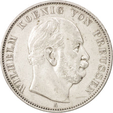 German States, PRUSSIA, Wilhelm I, Thaler, 1871, Berlin, EF(40-45), Silver,KM500