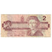 Billete, 2 Dollars, 1986, Canadá, KM:94b, MBC