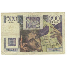 Frankrijk, 500 Francs, Chateaubriand, 1946, E.74, TB, Fayette:34.5, KM:129a