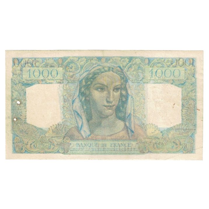 Frankrijk, 1000 Francs, Minerve et Hercule, 1945, P. Rousseau and R.