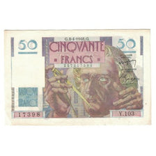 France, 50 Francs, Le Verrier, 1948, P. Rousseau and R. Favre-Gilly, 1948-04-08