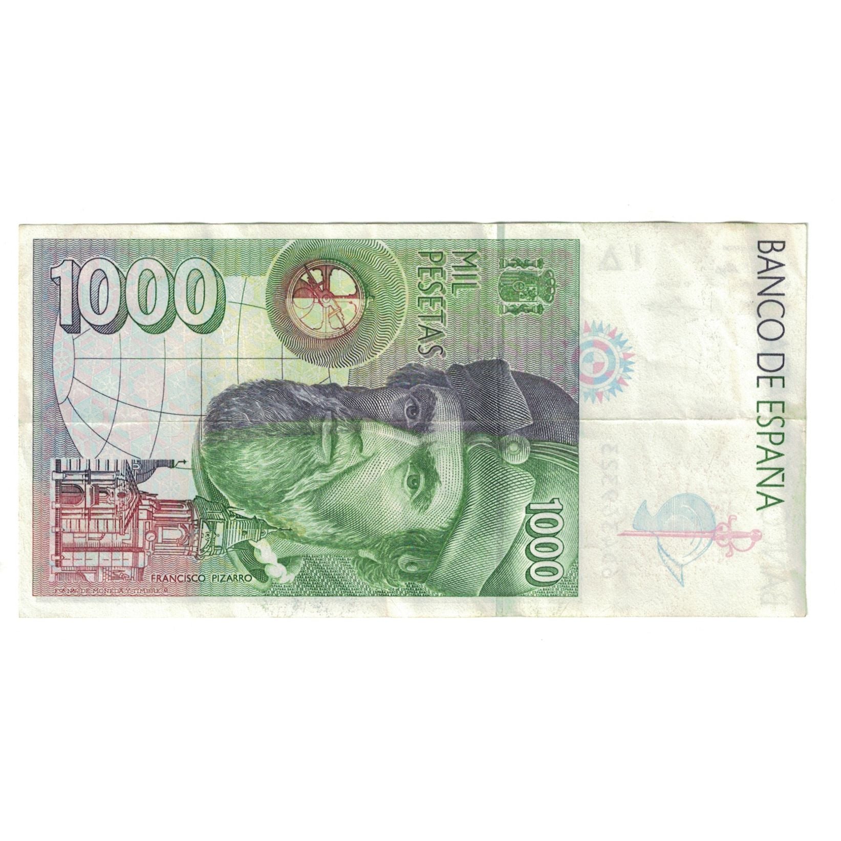 Banconote, Spagna, 1000 Pesetas, 1992, KM:163, BB