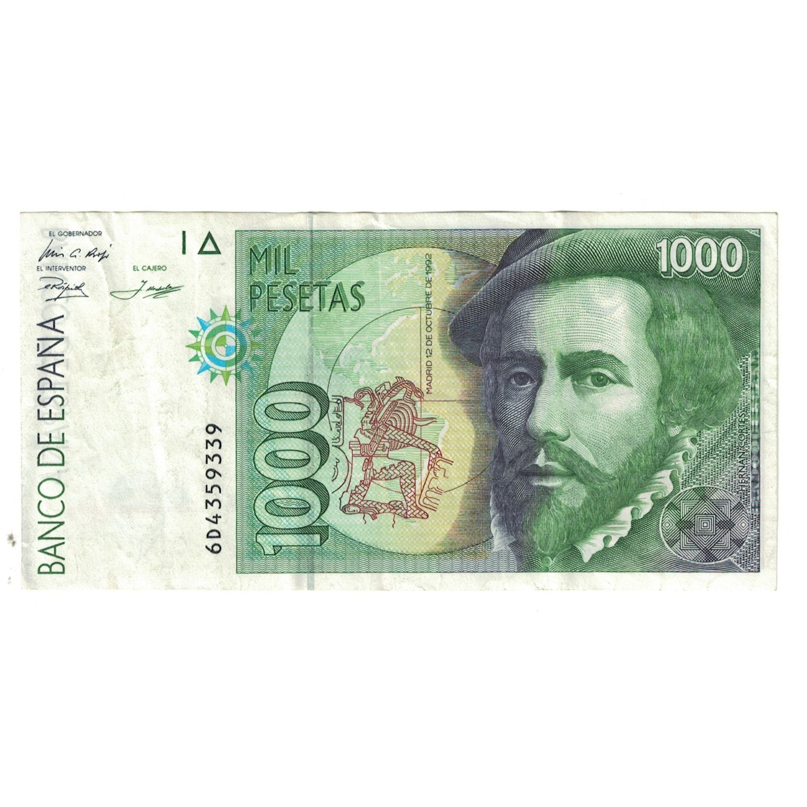 Banknote, Spain, 1000 Pesetas, 1992, KM:163, EF(40-45)