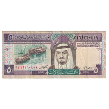 Banknot, Arabia Saudyjska, 5 Riyals, KM:22d, EF(40-45)