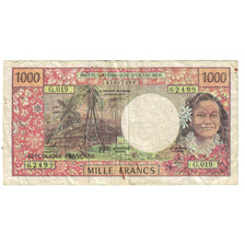 Banknote, French Pacific Territories, 1000 Francs, KM:2a, VF(20-25)