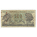 Geldschein, Italien, 500 Lire, 1966, 1966-06-20, KM:93a, SGE