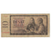 Banknote, Czechoslovakia, 10 Korun, 1960, KM:88b, VG(8-10)