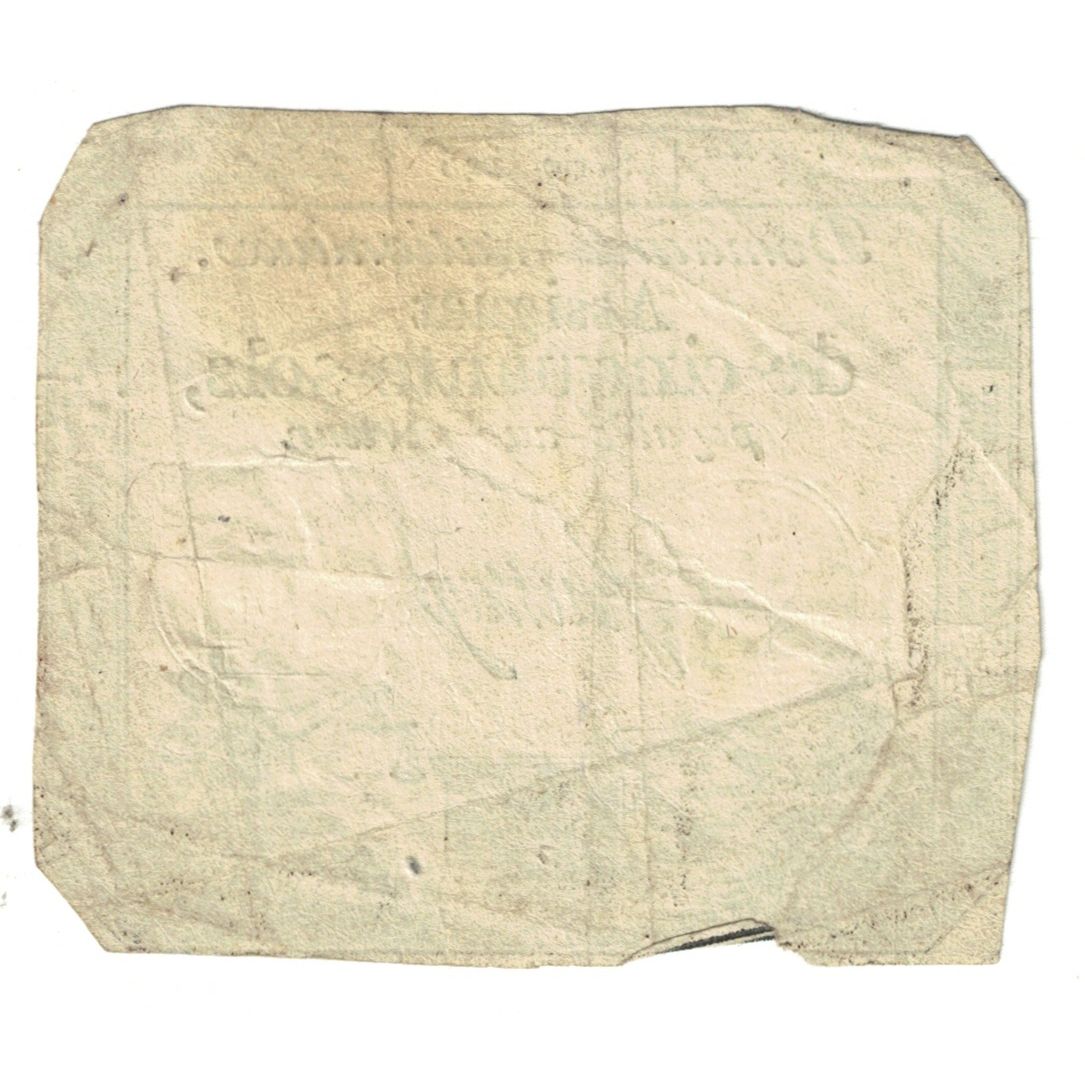 France, 50 Sols, Faussay, VF(20-25), Fayette:ASS.25A, KM:A70a