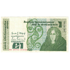 Banknot, Irlandia - Republika, 1 Pound, KM:70a, EF(40-45)