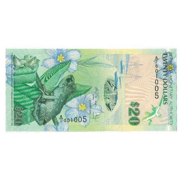 Banknote, Bermuda, 20 Dollars, 2009, 2009-01-01, KM:60a, UNC(65-70)