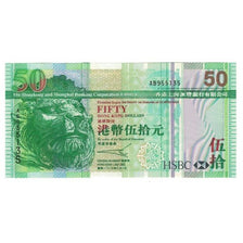 Banknote, Hong Kong, 50 Dollars, 2003, 2003-07-01, KM:208f, UNC(65-70)