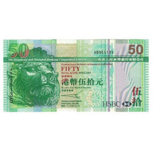 Banknote, Hong Kong, 50 Dollars, 2003, 2003-07-01, KM:208f, UNC(65-70)
