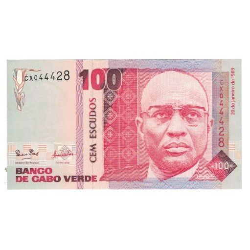 Banknote, Cape Verde, 100 Escudos, 1989, 1989-01-20, KM:57a, UNC(65-70)