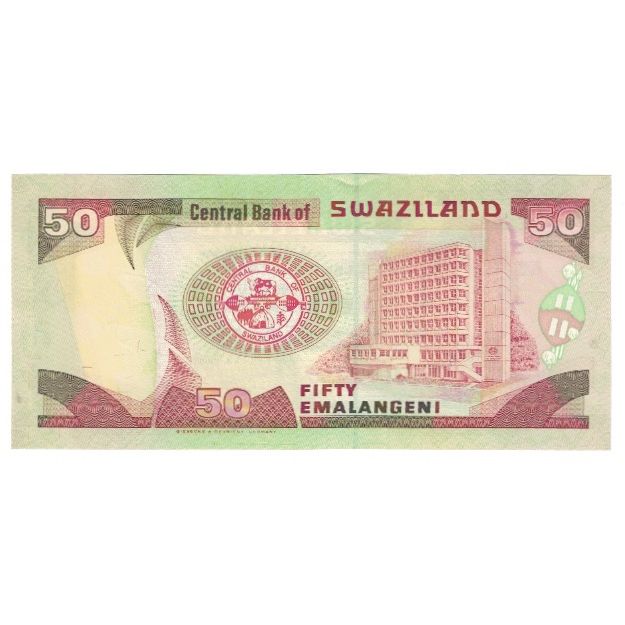 Billet, Swaziland, 50 Emalangeni, 1998, 1998-04-01, KM:31b, NEUF