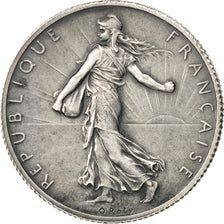 France, Semeuse, 2 Francs, 1914, Castelsarrasin, SUP, Argent,KM:845.2,Gadoury532