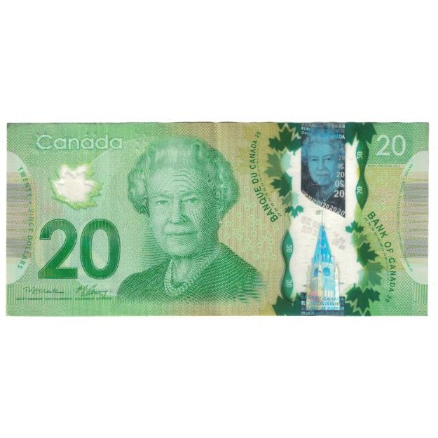 Billete, 20 Dollars, Canadá, MBC