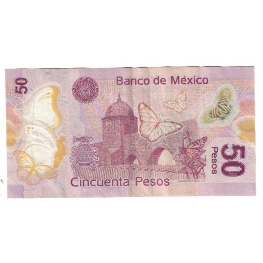 Banknote, Mexico, 50 Pesos, 2015, 2015-12-07, KM:123d, AU(50-53)