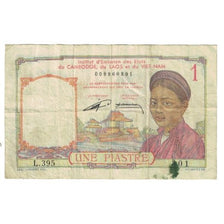 Banknote, FRENCH INDO-CHINA, 1 Piastre, KM:92, VF(20-25)