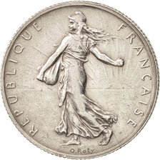 Coin, France, Semeuse, 2 Francs, 1913, Paris, EF(40-45), Silver, KM:845.1