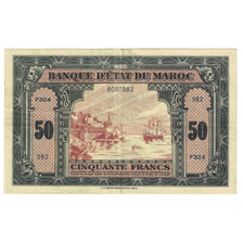 Banknote, Morocco, 50 Francs, 1944, 1944-03-01, KM:26a, EF(40-45)