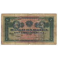 Banknote, Mozambique, 1 Libra, 1919, 1919-09-15, KM:R7b, F(12-15)