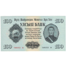 Banknote, Mongolia, 100 Tugrik, 1955, KM:34, UNC(65-70)