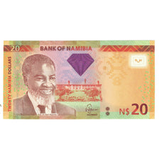 Banknote, Namibia, 20 Namibia Dollars, KM:12a, UNC(65-70)
