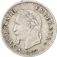 Coin, France, Napoleon III, Napoléon III, 20 Centimes, 1867, Paris, EF(40-45)