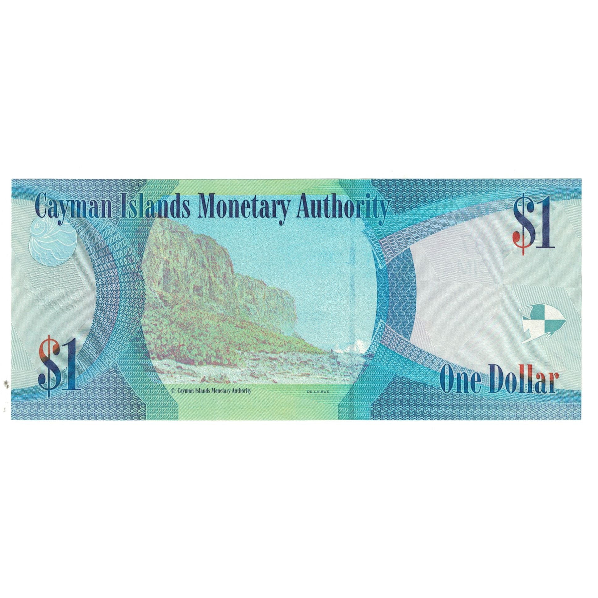 Biljet, Kaaimaneilanden, 1 Dollar, KM:38a, NIEUW