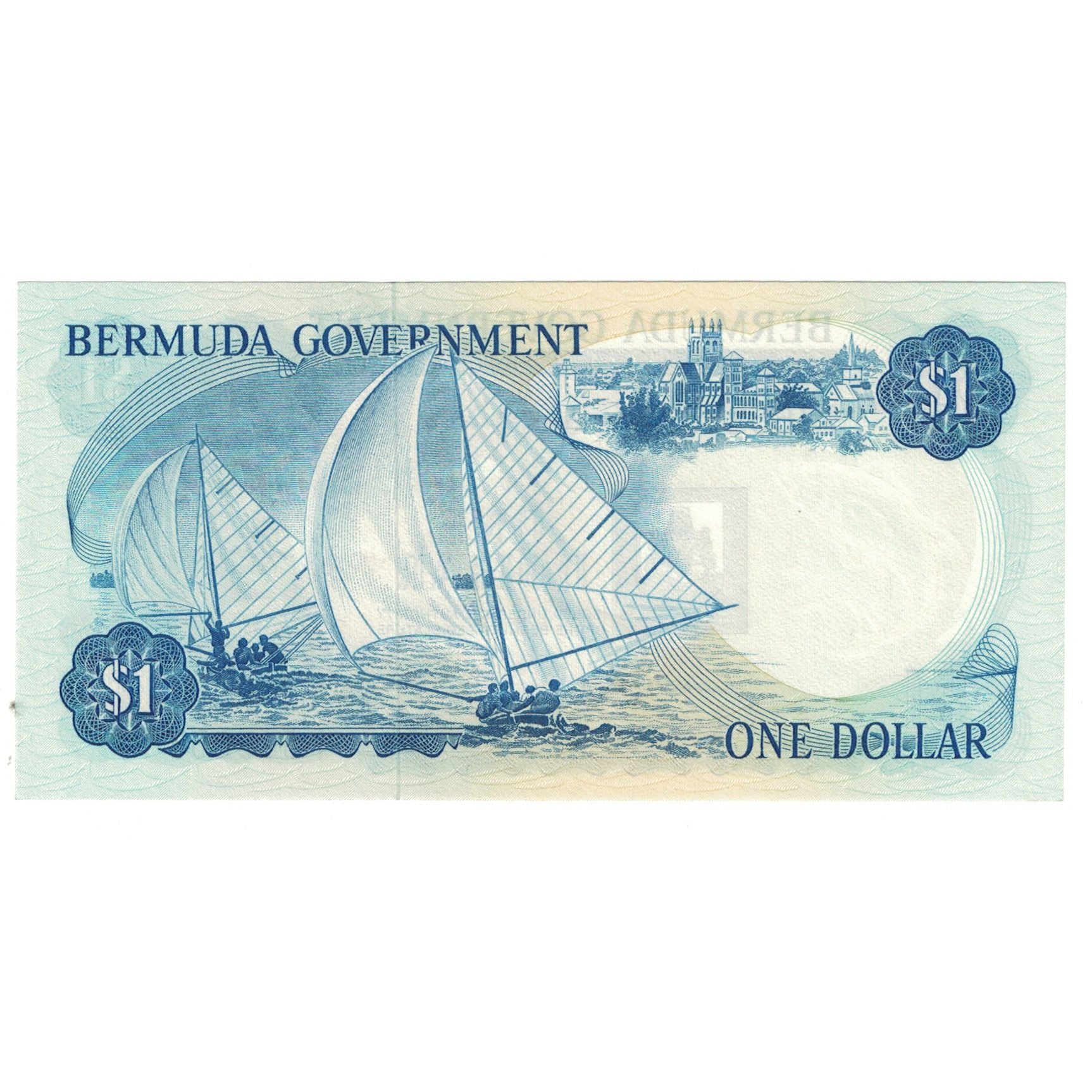 Banknote, Bermuda, 1 Dollar, 1970, 1970-02-06, KM:28b, UNC(65-70)