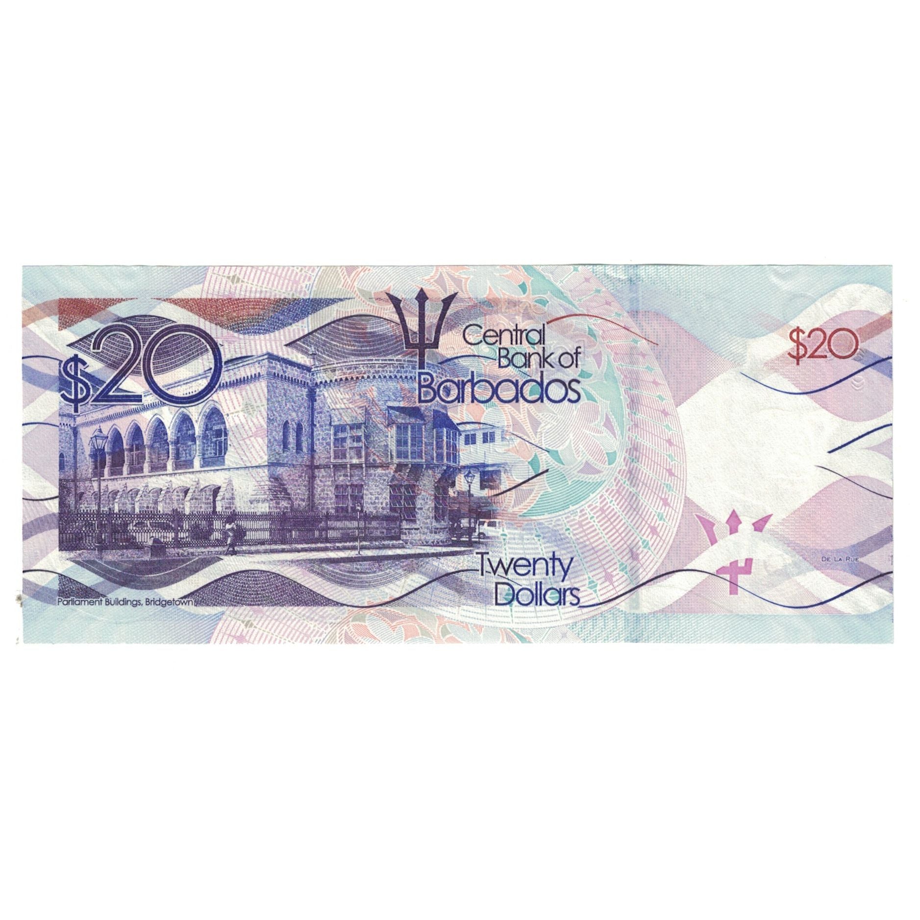 Billete, 20 Dollars, 2013, Barbados, 2013-05-02, UNC