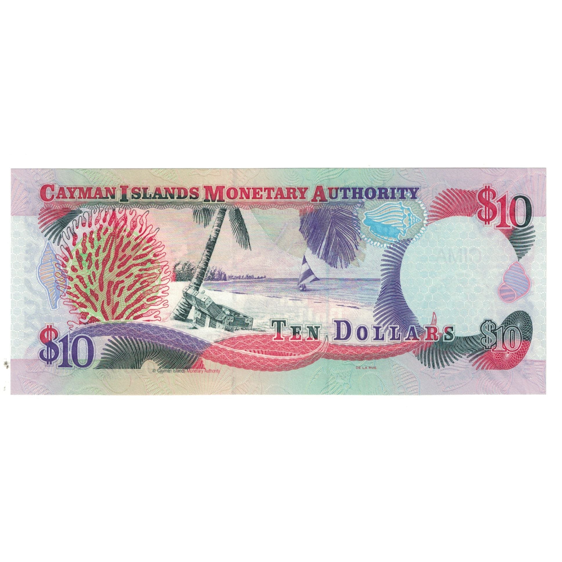 Banknote, Cayman Islands, 10 Dollars, 2005, KM:13b, UNC(65-70)