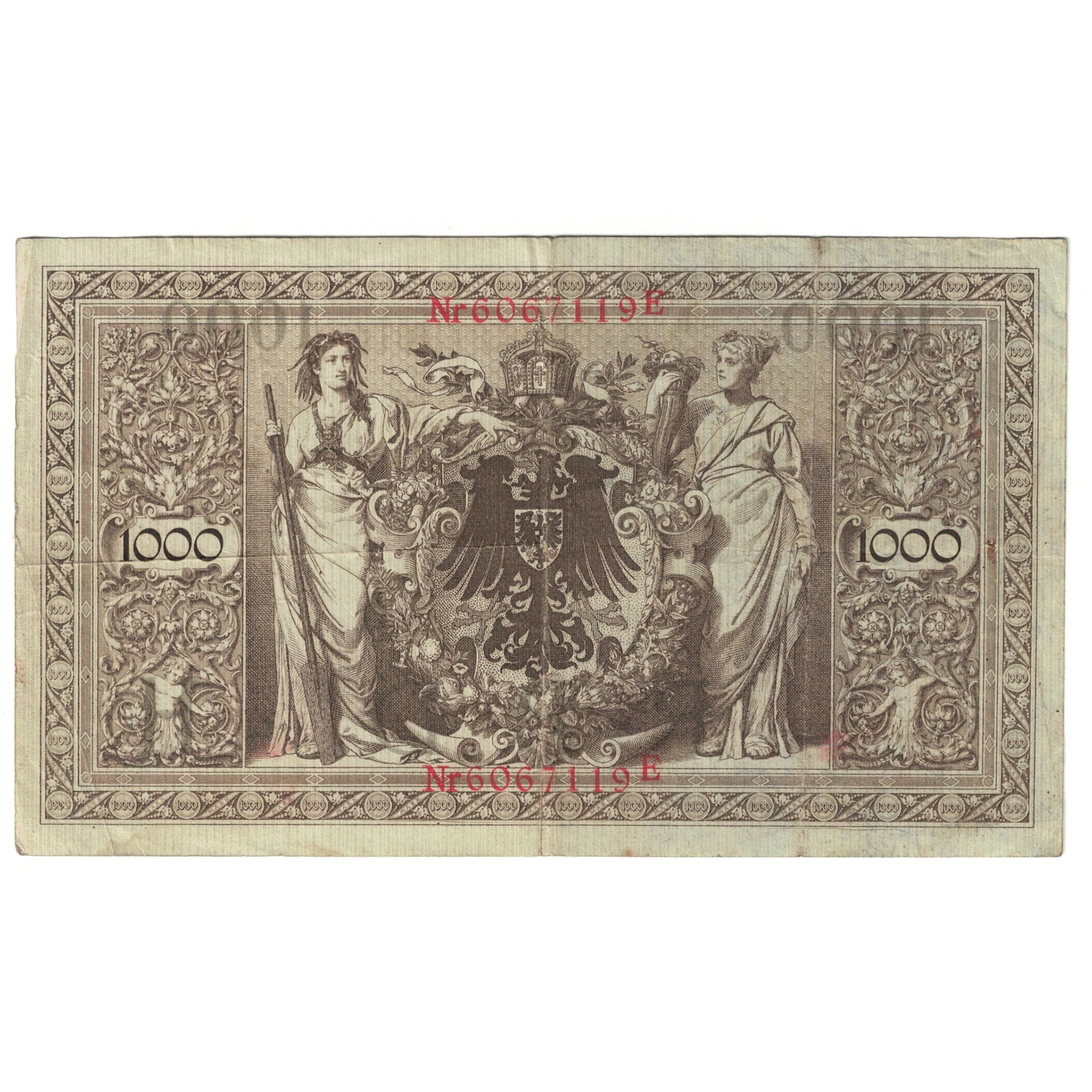 Banknote, Germany, 1000 Mark, 1910, 1910-04-21, VF(30-35)