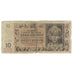 Banknot, Bohemia i Morawy, 10 Korun, 1942, 1942-07-08, KM:8a, VG(8-10)