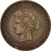 Monnaie, France, Cérès, 10 Centimes, 1874, Paris, TB+, Bronze, KM:815.1